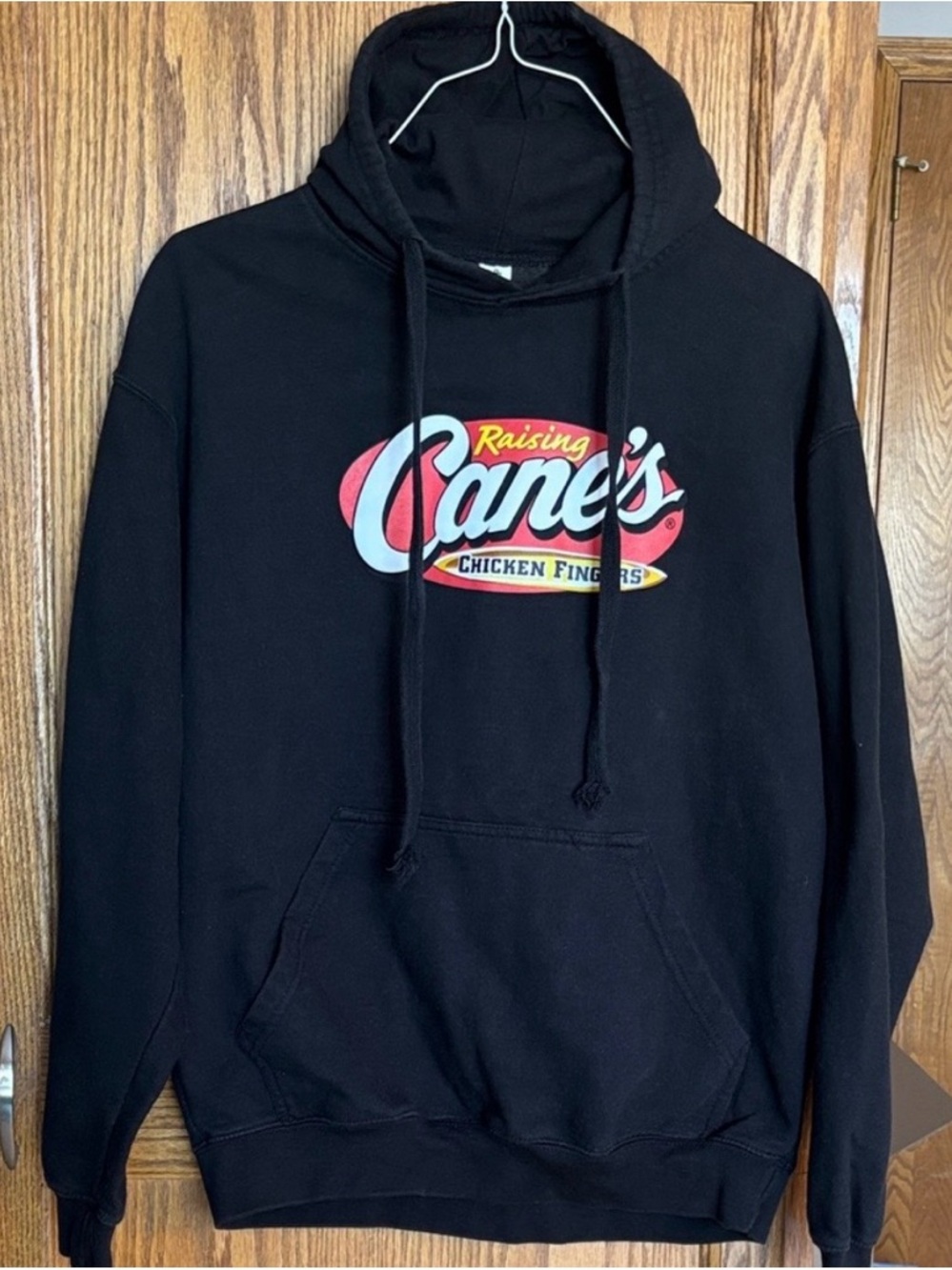 Raising Cane's Black Hoodie, Unisex, Great Condition